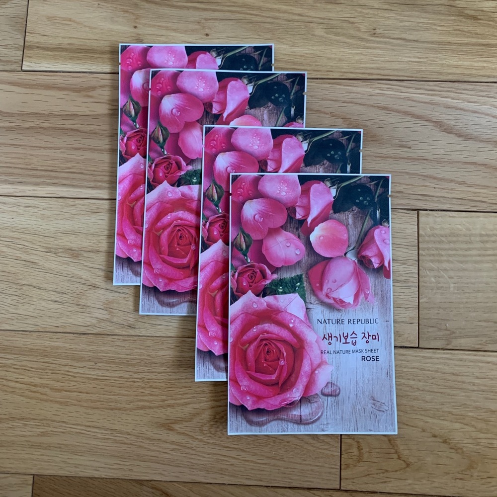 Nature Republic korean face masks (4) - Rose